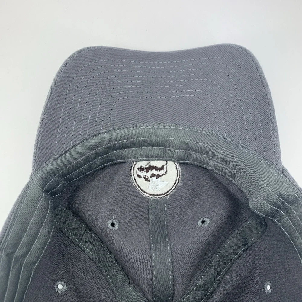 Buffalo Wild Wings Hat Gray Promo Employee Adjustable Strapback Baseball Cap
